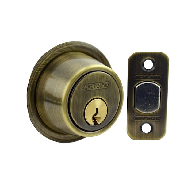Schlage Commercial Schlage Commercial B562P609 Grade 2 Double Cylinder Deadbolt C Keyway 12287 Latch 10094 B562P609 - main